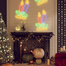 julelys julefigur 144 LED'er 70x42 cm