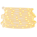 lyskæde med 240 LED'er 10 m PVC varmt hvidt lys