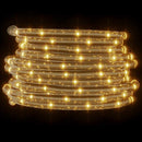 lyskæde med 240 LED'er 10 m PVC varmt hvidt lys