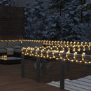 lyskæde med 240 LED'er 10 m PVC varmt hvidt lys