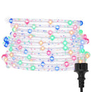 lyskæde 480 LED'er 20 m PVC flerfarvet lys