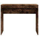 skrivebord 90x40x72 cm konstrueret træ røget egetræsfarve