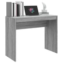 skrivebord 90x40x72 cm konstrueret træ grå sonoma-eg