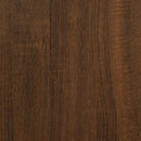 skrivebord 90x40x72 cm konstrueret træ brun egetræsfarve