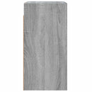 tv-skab 30,5x30x60 cm konstrueret træ grå sonoma-eg