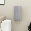 tv-skab 30,5x30x60 cm konstrueret træ grå sonoma-eg