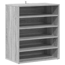 skoreol 60x35x70 cm konstrueret træ røget egetræ