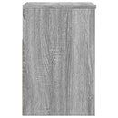 skobænk 60x30x45 cm konstrueret træ grå sonoma-eg