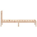 sengeramme 75x190 cm Small Single massivt træ