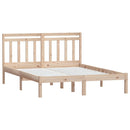 sengeramme 140x190 cm massivt fyrretræ