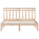 sengeramme 150x200 cm King Size massivt træ