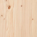 sengeramme 150x200 cm King Size massivt træ