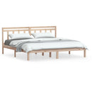 sengeramme 180x200 cm Super King massivt træ