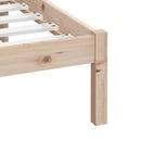 sengeramme 180x200 cm Super King massivt træ