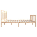 sengeramme 160x200 cm massivt træ