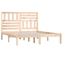 sengeramme 135x190 cm massivt fyrretræ