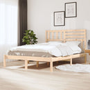sengeramme 135x190 cm massivt fyrretræ