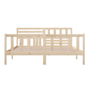 sengeramme 180x200 cm Super King massivt træ
