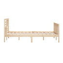sengeramme 180x200 cm Super King massivt træ