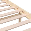 sengeramme 180x200 cm Super King massivt træ