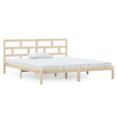 sengeramme 135x190 cm dobbelt massivt træ