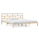sengeramme 140x190 cm massivt fyrretræ