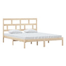 sengeramme 160x200 cm massivt fyrretræ