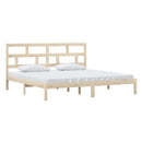 sengeramme 200x200 cm massivt fyrretræ