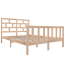 sengeramme 160x200 cm massivt fyrretræ