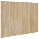 sengegærde 120x1,5x80 cm konstrueret træ sonoma-eg