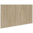 sengegærde 160x1,5x80 cm konstrueret træ sonoma-eg