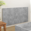 sengegærde 160x1,5x80 cm konstrueret træ betongrå