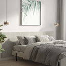 sengegærde 240x1,5x80 cm konstrueret træ betongrå