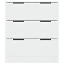 skænk 60x30x70 cm konstrueret træ hvid