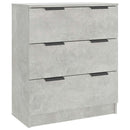 skænk 60x30x70 cm konstrueret træ betongrå