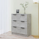 skænk 60x30x70 cm konstrueret træ betongrå