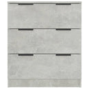 skænk 60x30x70 cm konstrueret træ betongrå