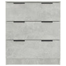 skænk 60x30x70 cm konstrueret træ betongrå
