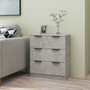 skænk 60x30x70 cm konstrueret træ betongrå