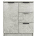 skænk 60x30x70 cm konstrueret træ betongrå
