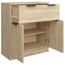 skænk 60x30x70 cm konstrueret træ sonoma-eg
