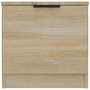 sengeborde 40x39x40 cm 2 stk. sonoma-eg