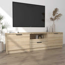 TV-skab Sonoma eg 140x35x40 cm konstrueret træ