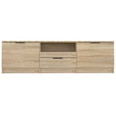 TV-skab Sonoma eg 140x35x40 cm konstrueret træ