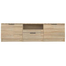TV-skab Sonoma eg 140x35x40 cm konstrueret træ