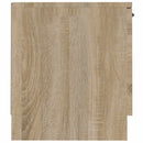 TV-skab Sonoma eg 140x35x40 cm konstrueret træ