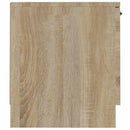 TV-skab Sonoma eg 140x35x40 cm konstrueret træ