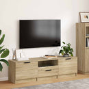 TV-skab Sonoma eg 140x35x40 cm konstrueret træ