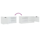 tv-bord 80x35x36,5 cm konstrueret træ hvid