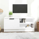 tv-bord 80x35x36,5 cm konstrueret træ hvid
